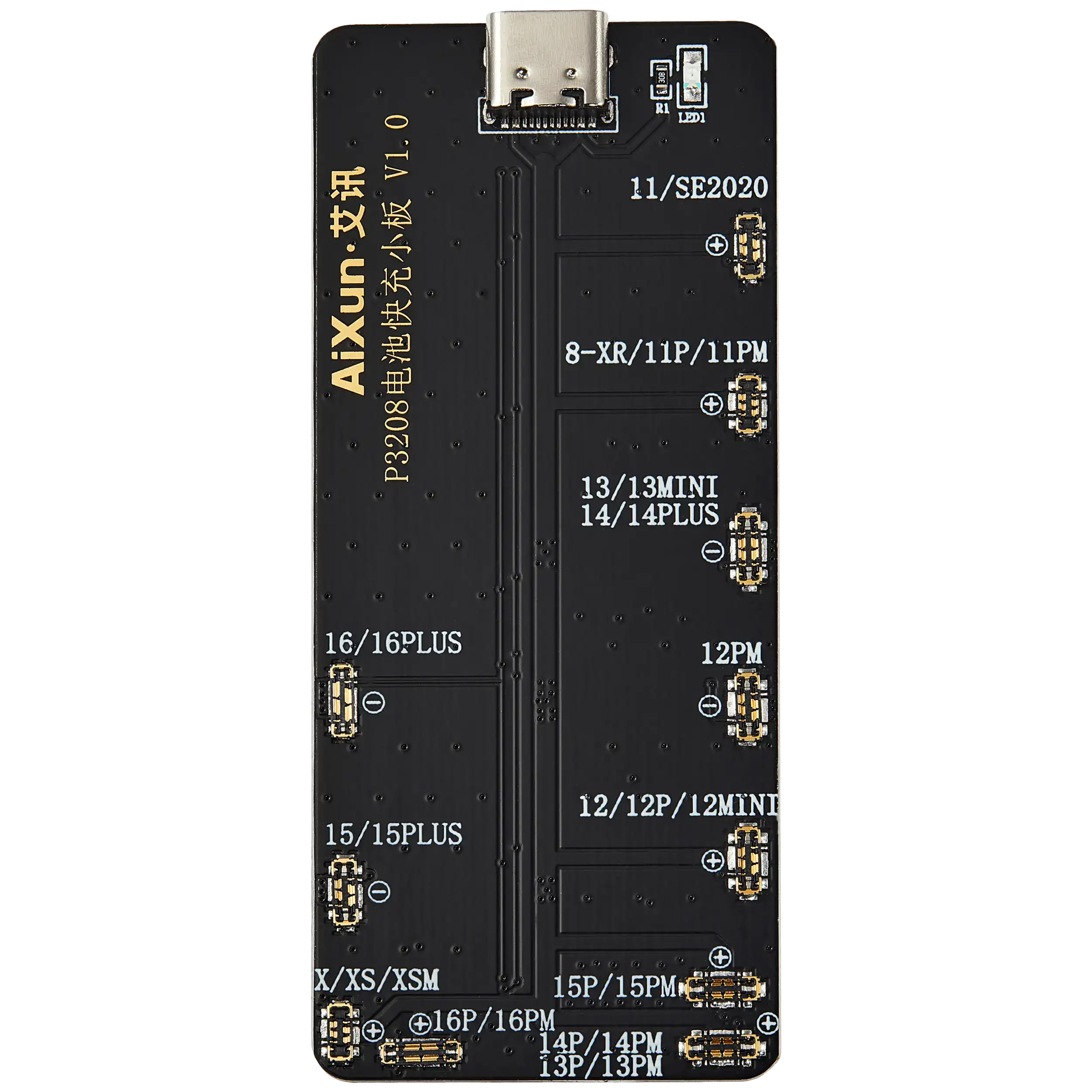 P3208 320W Smart Power Supply 32V/8A mit 20-Port USB Hub für iPhone 7–16 Pro Max (AiXun) (220V / EU Version) – Bild 3
