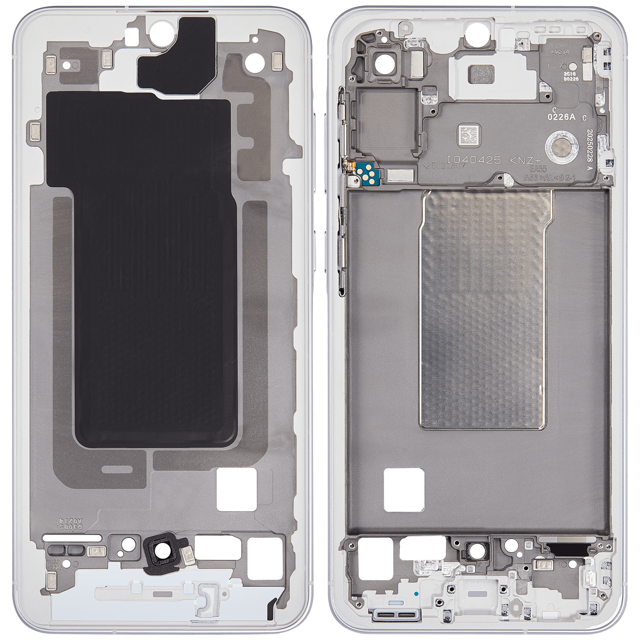 Mittelrahmen für Samsung Galaxy A56 5G (A566 / 2025) (Lightgray) – Bild 2
