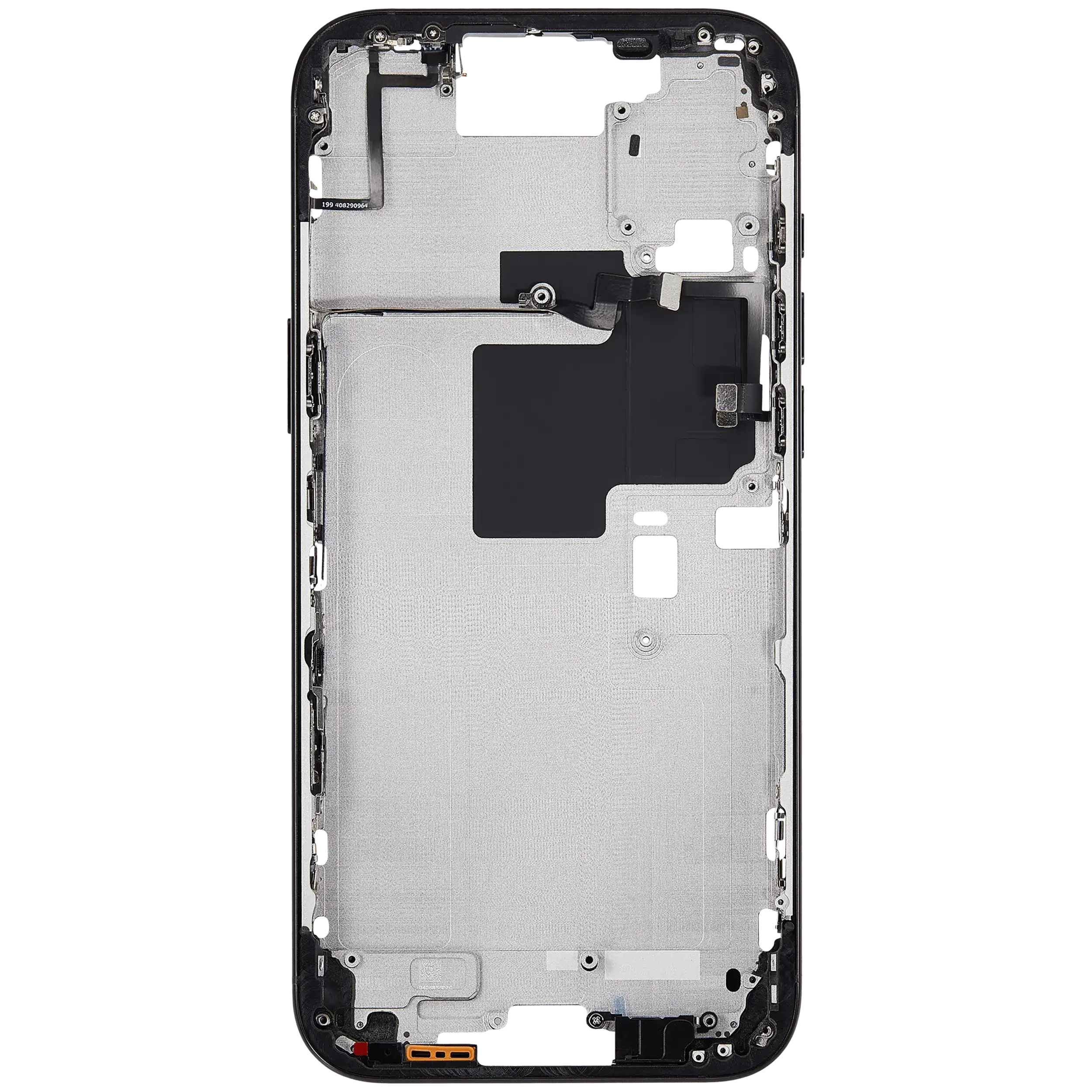 Mittelrahmen mit Power und Lautstärketaste für iPhone 16 Pro Max (US-Version) (Aftermarket Plus) (Black Titanium) – Bild 4
