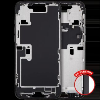 Mittelrahmen mit Power und Lautstärketaste für iPhone 16 Pro Max (US-Version) (Aftermarket Plus) (Black Titanium)