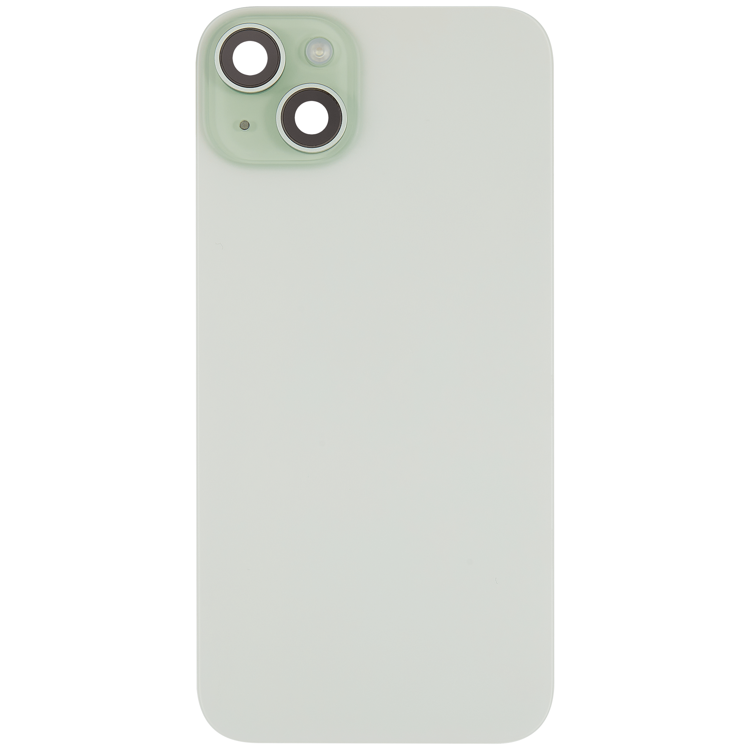 Rückglas mit MagSafe Magnet & NFC & Taschenlampen-Flexkabel für iPhone 15 Plus (ausgebautes Originalteil: Grade C) (Green (Grün)) – Bild 3