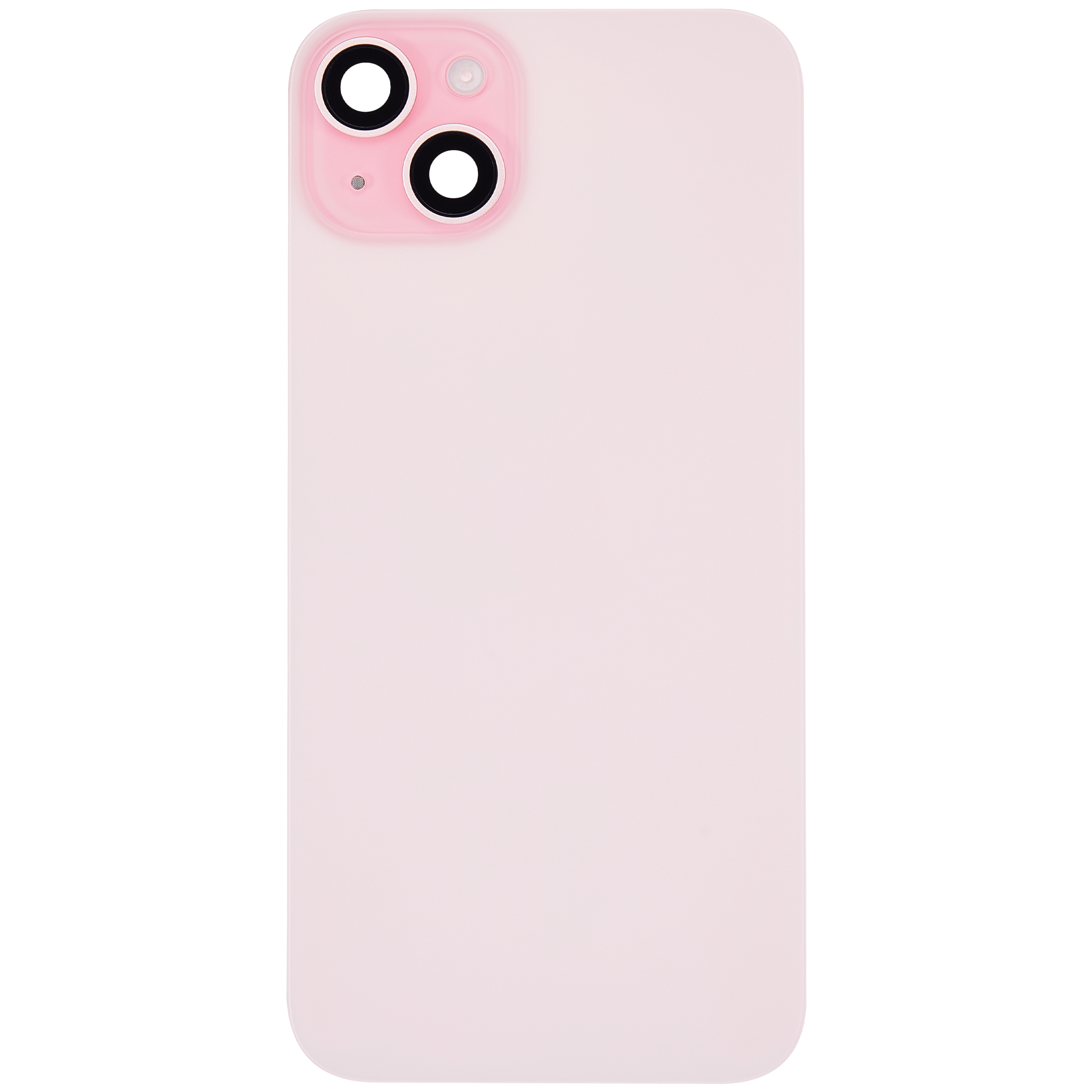 Rückglas mit MagSafe Magnet & NFC & Taschenlampen-Flexkabel für iPhone 15 Plus (ausgebautes Originalteil: Grade C) (Pink (Rosa)) – Bild 3