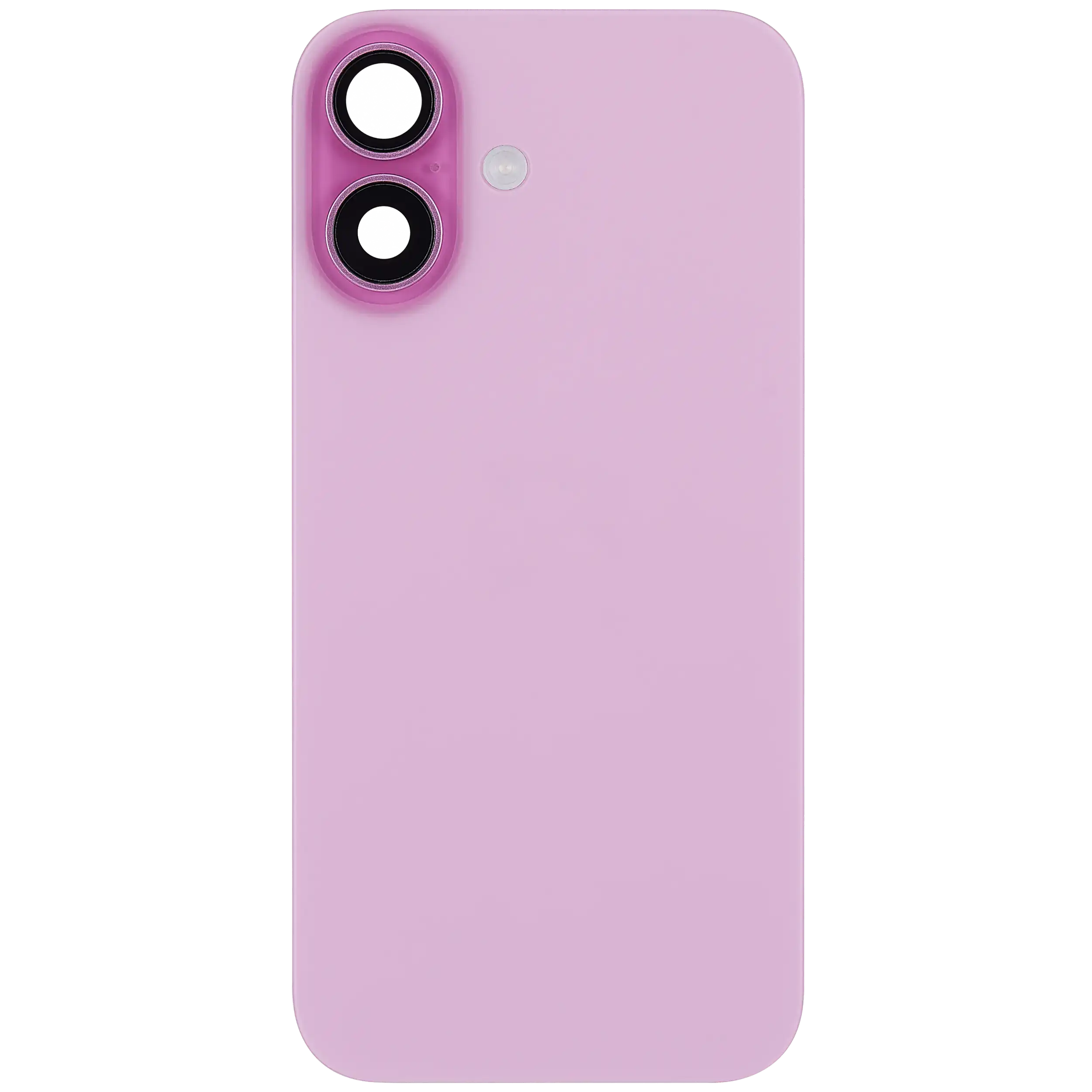 Rückglas mit MagSafe Magnet & NFC & Taschenlampen-Flexkabel für iPhone 16 (ausgebautes Originalteil: Grade C) (Pink (Rosa)) – Bild 3