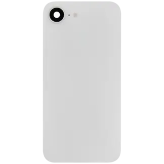 Rückglas mit kabelloses NFC-Laden Flex & Taschenlampen-Flexkabel für iPhone 16e (ausgebautes Originalteil: Grade B) (White (Weiß))