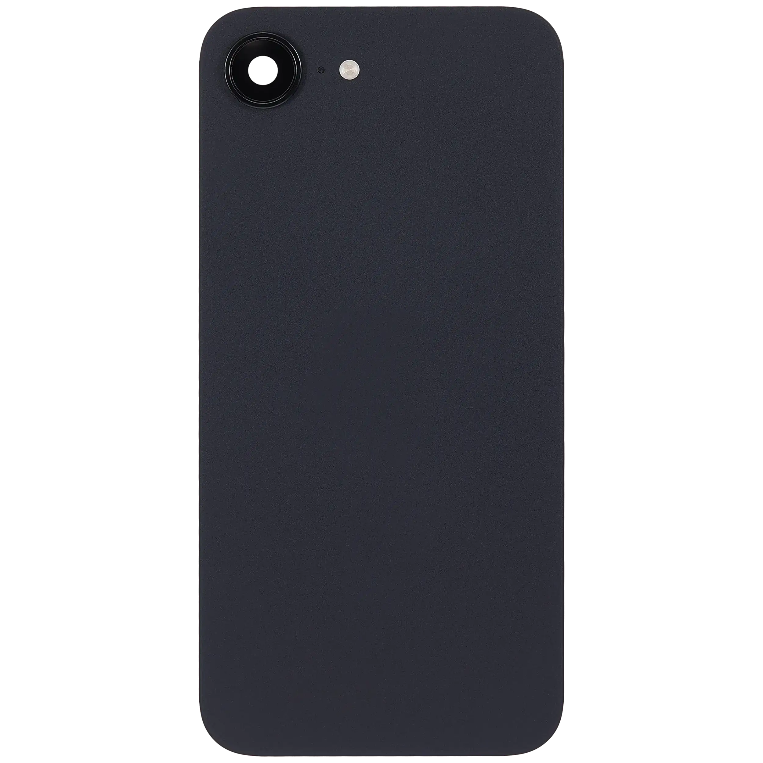 Rückglas mit kabelloses NFC-Laden Flex & Taschenlampen-Flexkabel für iPhone 16e (Aftermarket) (Black (Schwarz)) – Bild 3