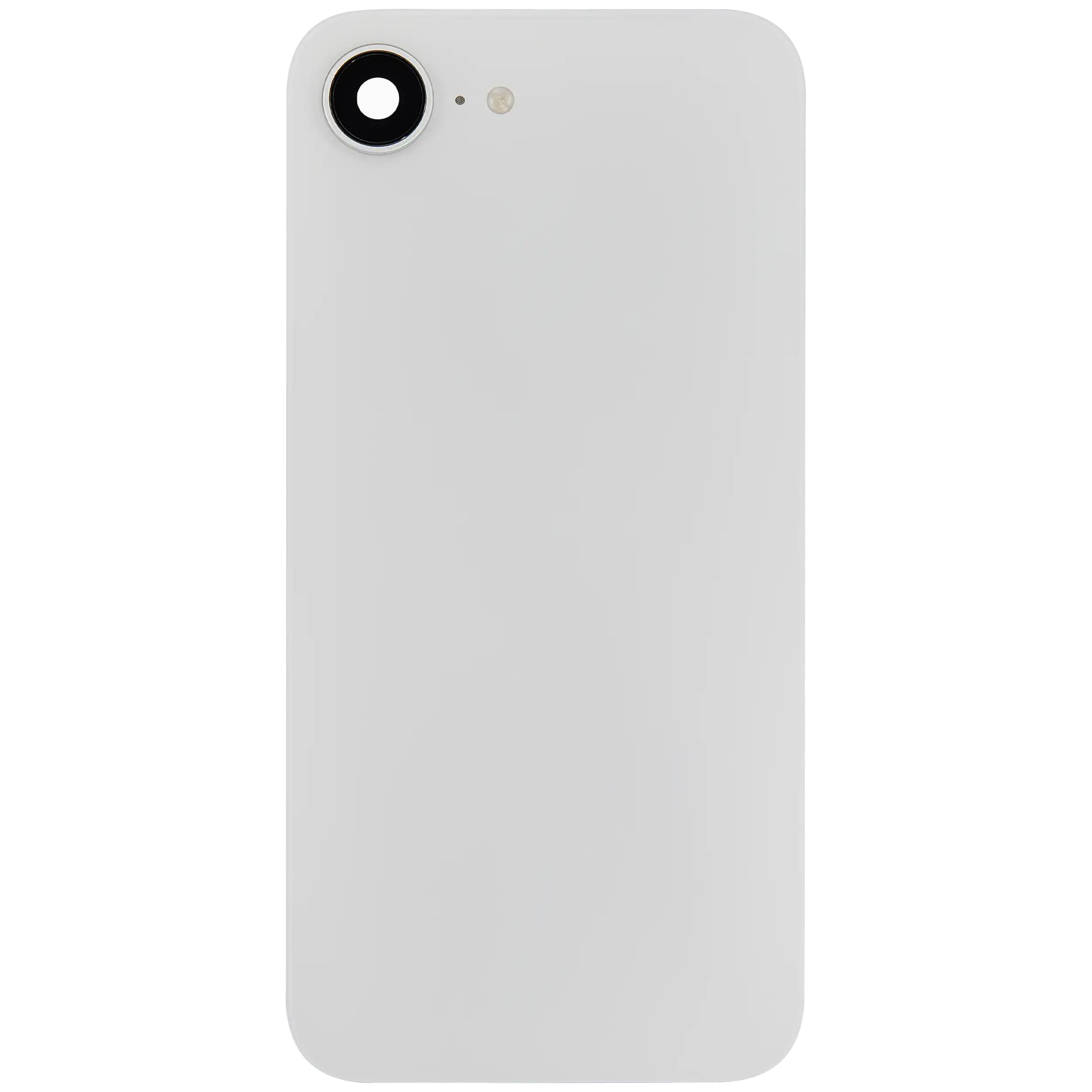 Rückglas mit kabelloses NFC-Laden Flex & Taschenlampen-Flexkabel für iPhone 16e (Aftermarket) (White (Weiß)) – Bild 3