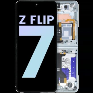 Inner OLED Display mit Rahmen für Samsung Galaxy Z Flip 7 5G (US & International) (Service Pack) (Mint)