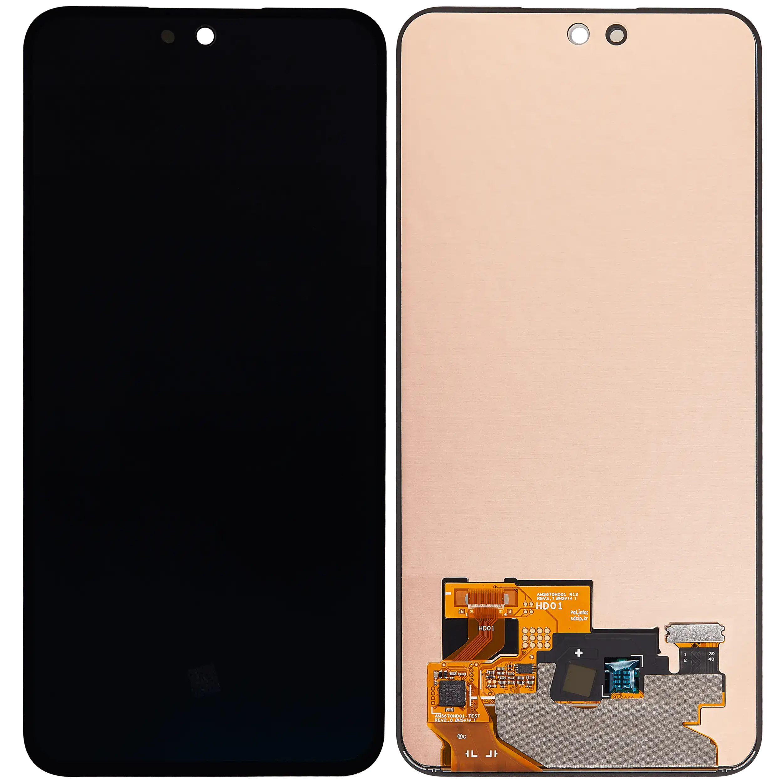 OLED Display ohne Rahmen für Samsung Galaxy S24 FE (Service Pack) – Bild 2