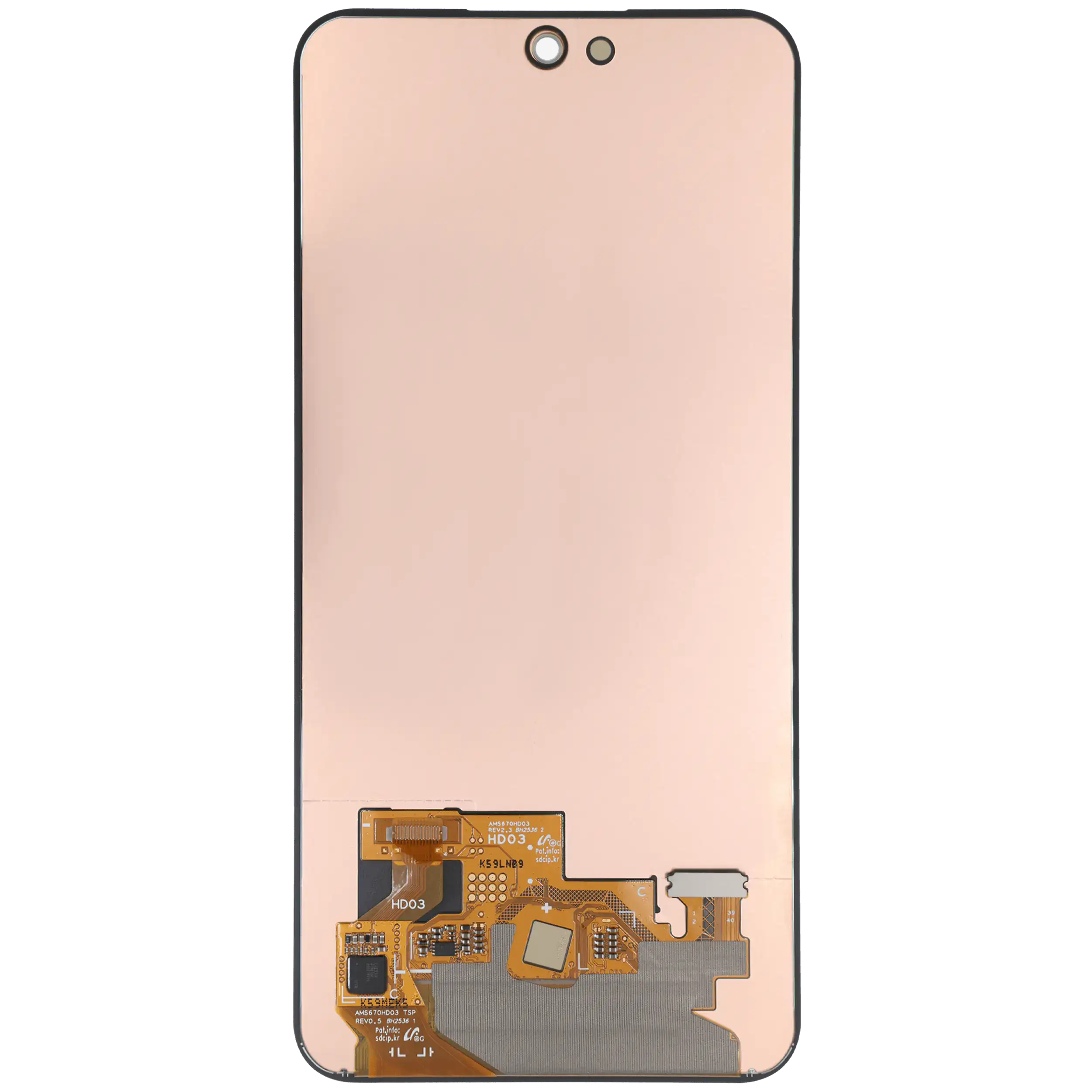 OLED Display ohne Rahmen für Samsung Galaxy A56 5G (A566 / 2025) (Service Pack) – Bild 4