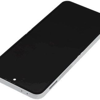 Inner OLED Display mit Rahmen für Samsung Galaxy Z Flip 6 (F741) (US & International) (professionell aufgearbeitet) (White (Weiß))