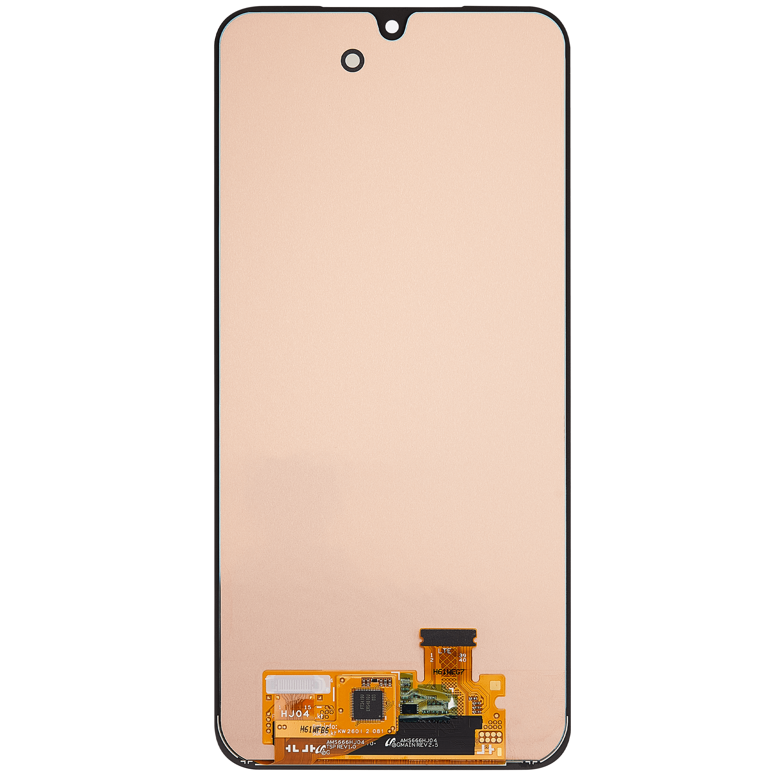 OLED Display ohne Rahmen für Samsung Galaxy A17 (A175 / 2025) (professionell aufgearbeitet) – Bild 4
