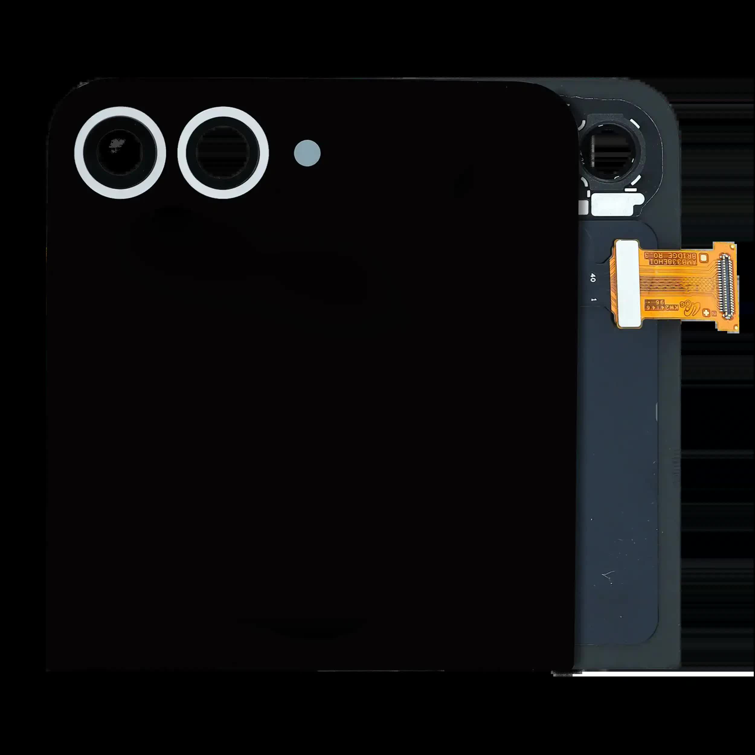 Outer OLED Display für Samsung Galaxy Z Flip 6 5G (Service Pack) (White (Weiß))