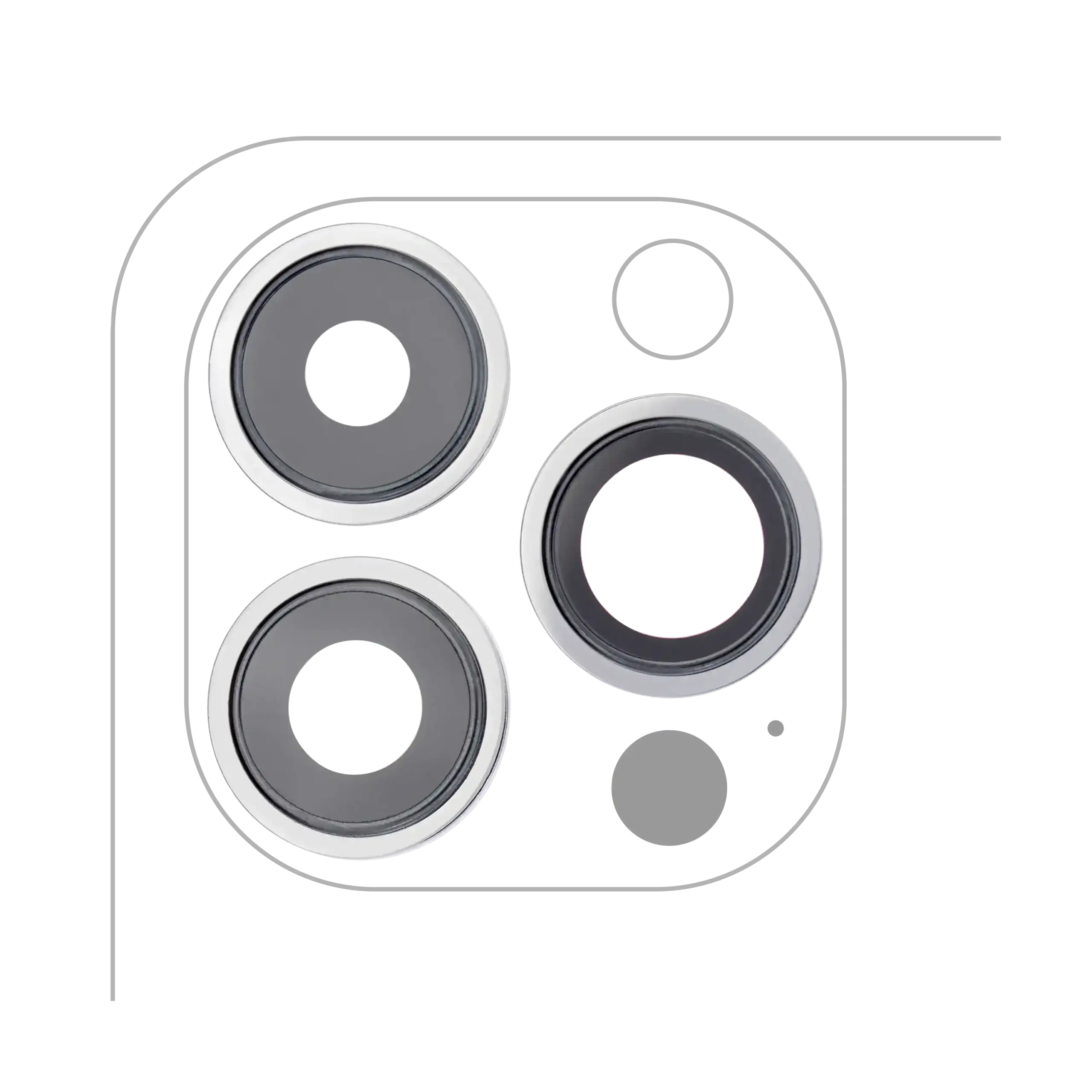 Display Flexkabel Halterung (oben) für iPhone 12 Pro Max (10er-Pack) (Service Pack) – Bild 6