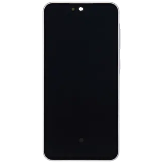 OLED Display mit Rahmen für Samsung Galaxy A36 5G (A366 / 2025) (Service Pack) (Lavender)