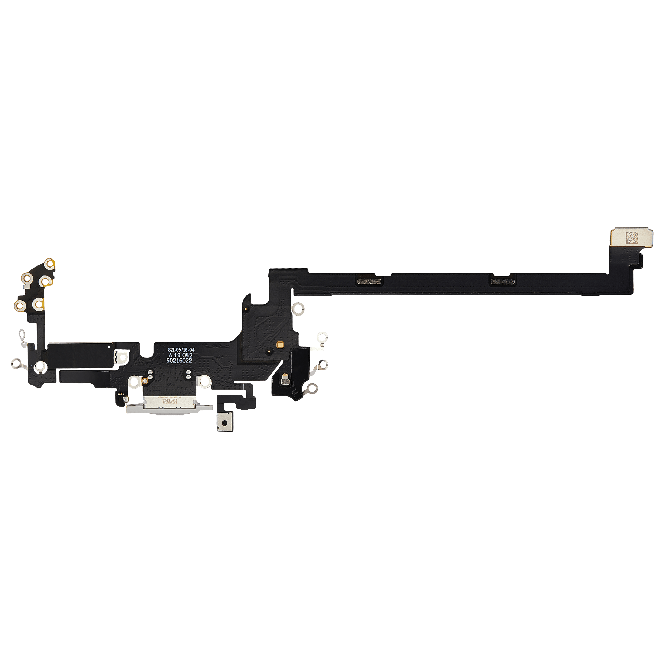 Ladebuchse Flexkabel für iPhone 17 Pro (US-Version) (Premium) (Silver (Silber)) – Bild 3