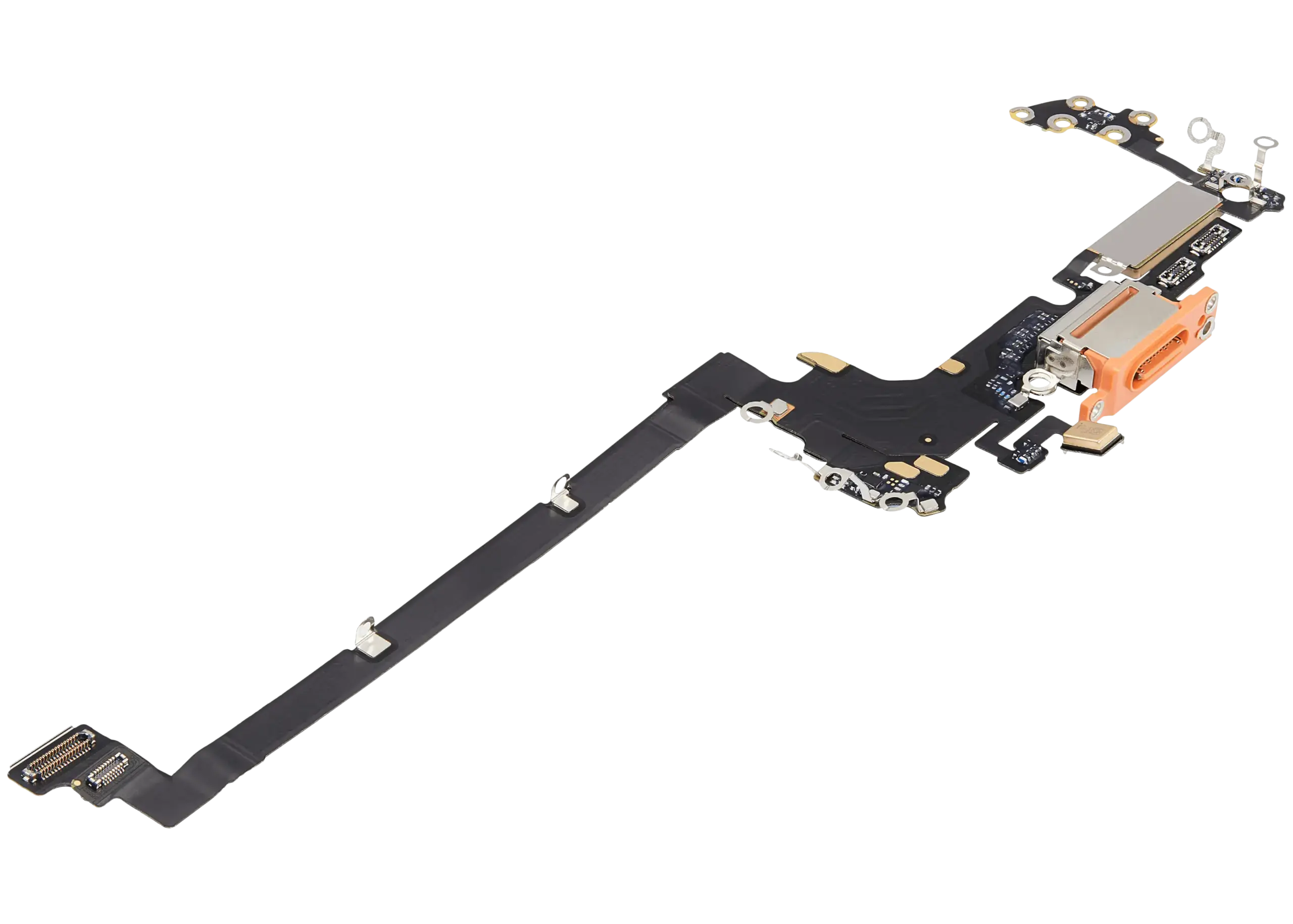 Ladebuchse Flexkabel für iPhone 17 Pro (US-Version) (Premium) (Cosmic Orange) – Bild 4