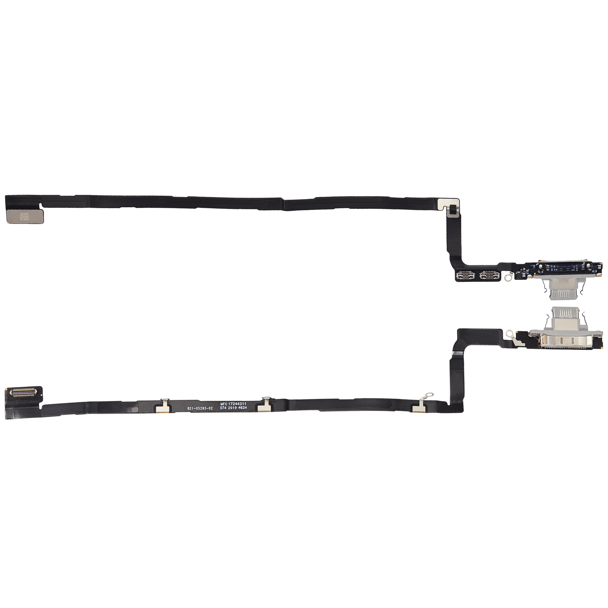 Ladebuchse Flexkabel für iPhone Air (Premium) (Cloud White) – Bild 2