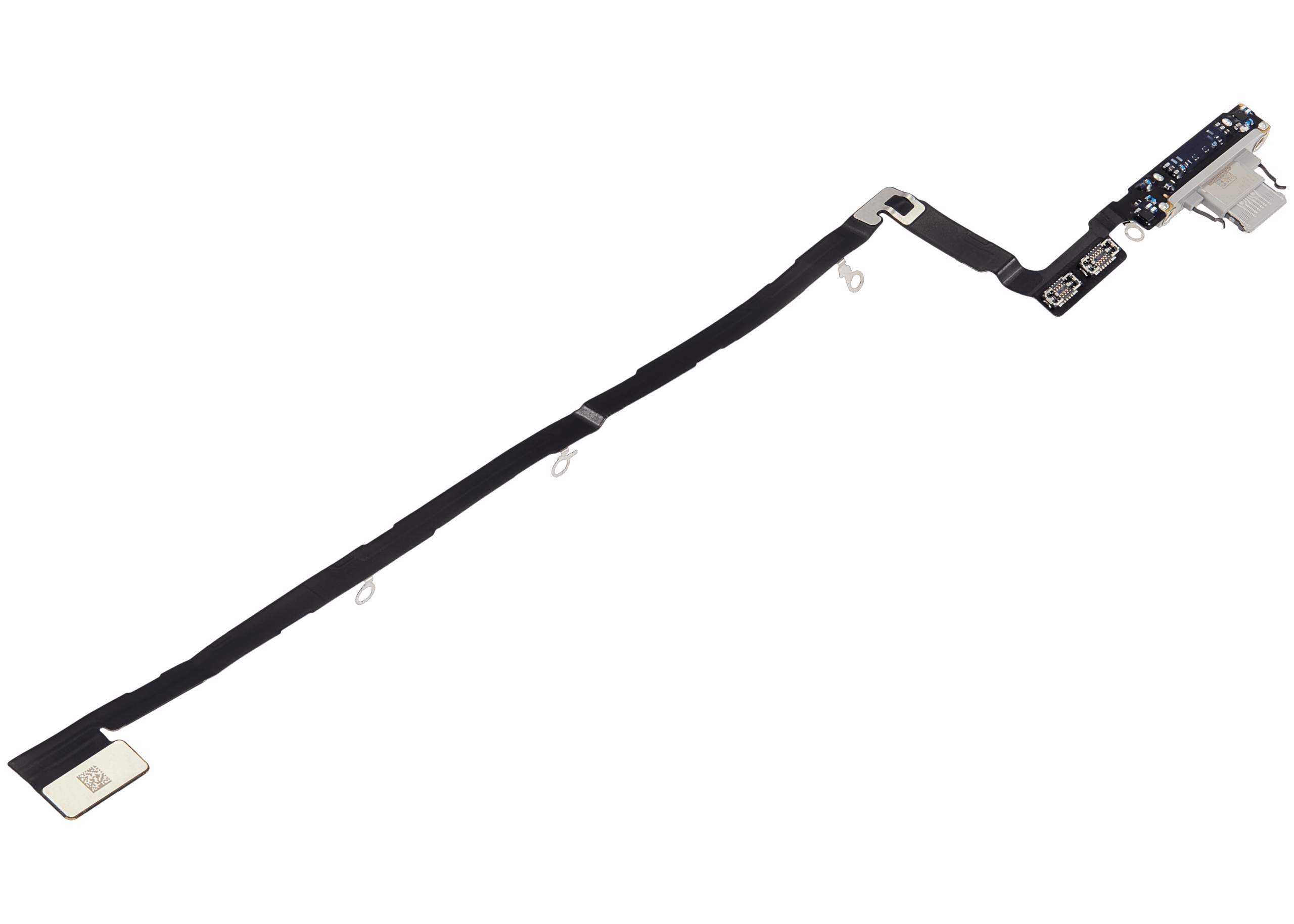 Ladebuchse Flexkabel für iPhone Air (Premium) (Cloud White) – Bild 4
