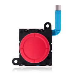 3D Analog Joystick Cap Thumbstick für Nintendo Switch / Switch OLED / Switch Lite Joy Con Controller (Red (Rot))