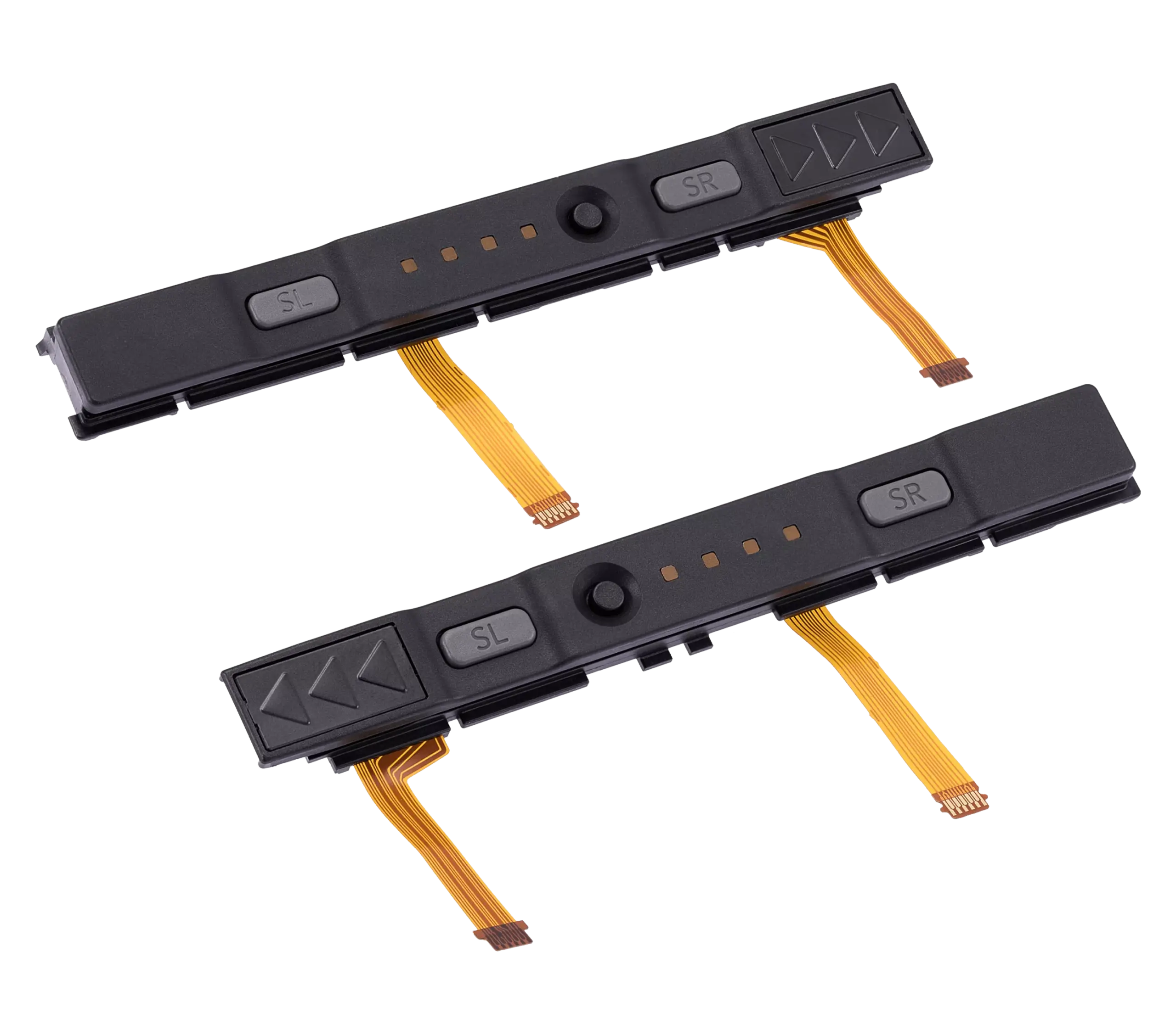 Plastic Rail (rechts+links) mit Flexkabel für Nintendo Switch (Gray (Grau)) – Bild 3