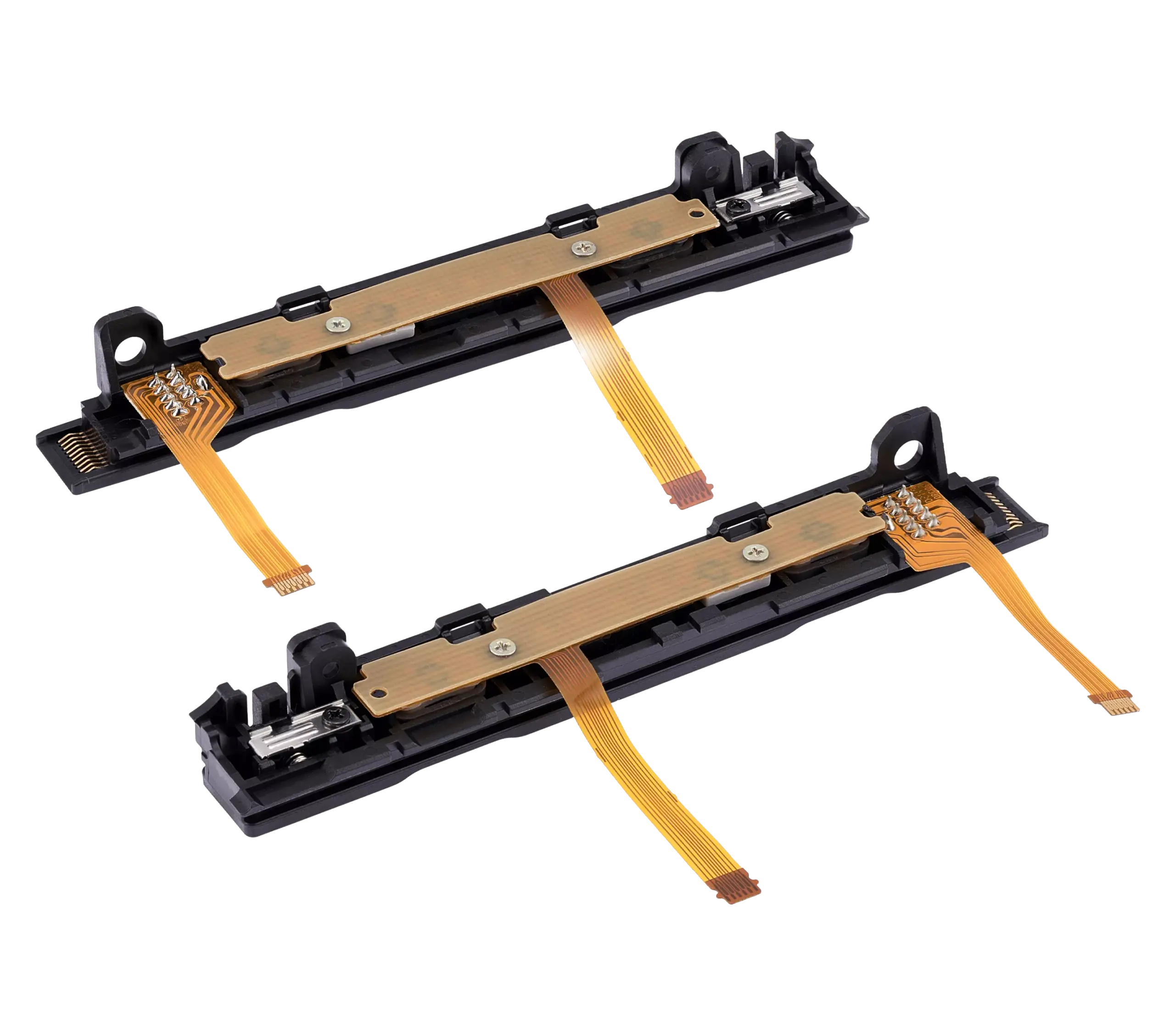 Plastic Rail (rechts+links) mit Flexkabel für Nintendo Switch (Gray (Grau)) – Bild 4