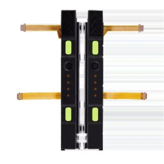 Plastic Rail (rechts+links) mit Flexkabel für Nintendo Switch (Yellow)
