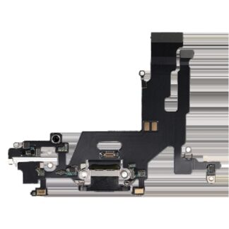 Ladebuchse Flexkabel für iPhone 11 (Aftermarket Plus) (Black (Schwarz))