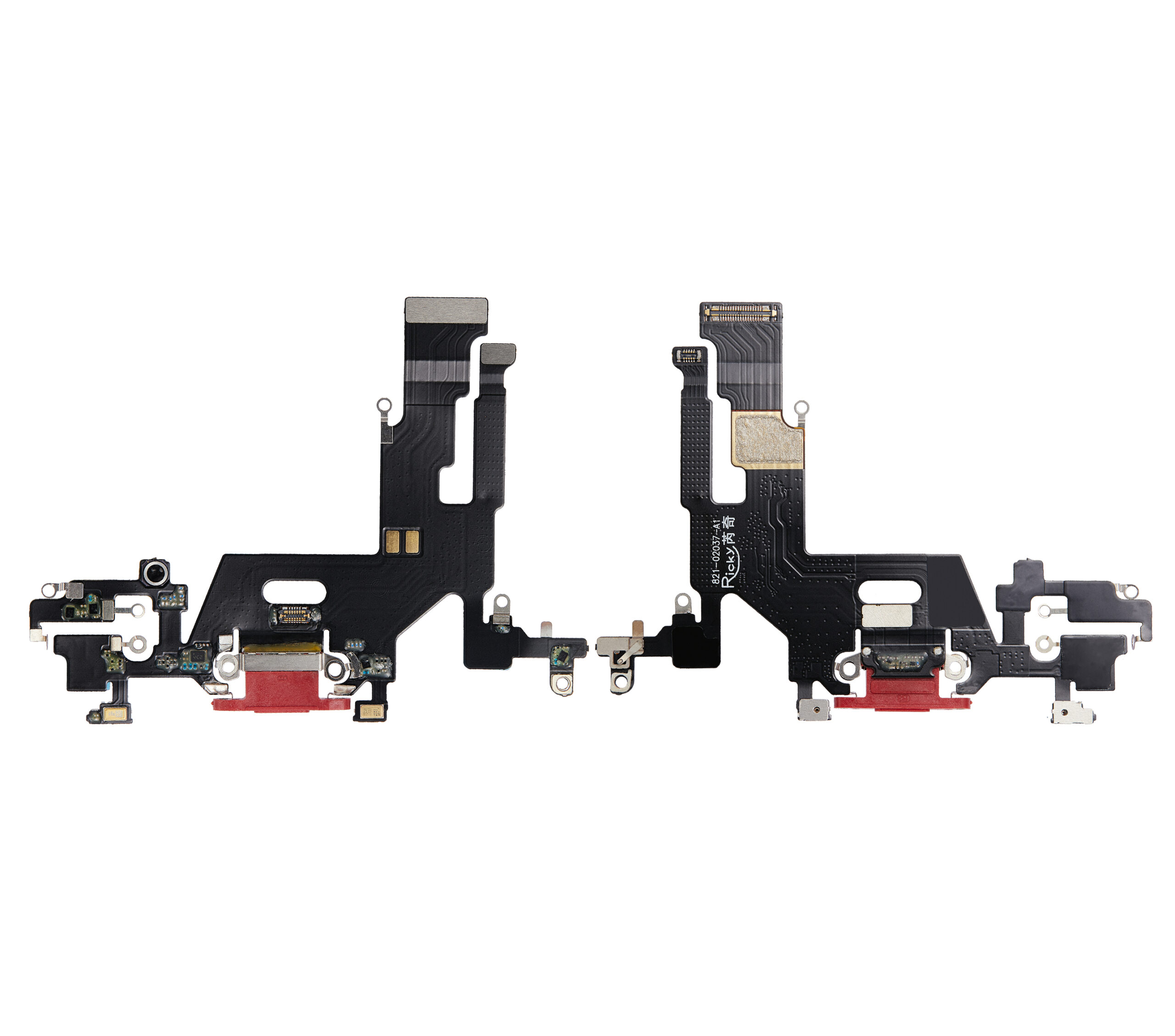 Ladebuchse Flexkabel für iPhone 11 (Aftermarket Plus) (Red (Rot)) – Bild 2
