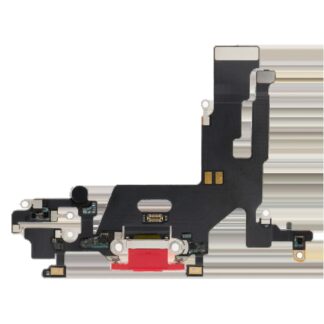 Ladebuchse Flexkabel für iPhone 11 (Aftermarket Plus) (Red (Rot))