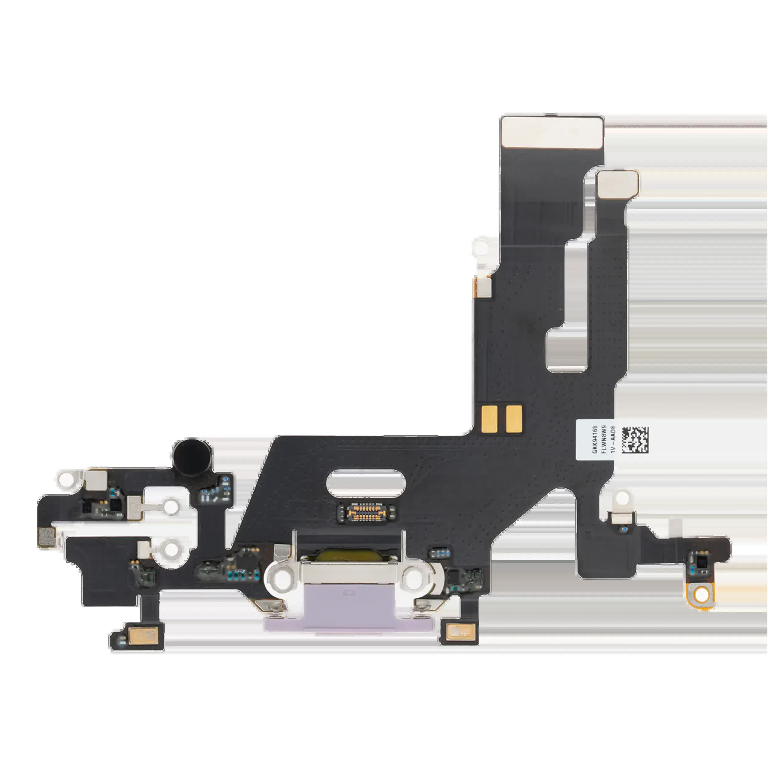 Ladebuchse Flexkabel für iPhone 11 (Aftermarket Plus) (Purple (Violett))
