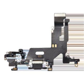 Ladebuchse Flexkabel für iPhone 11 (ausgebautes Originalteil) (Black (Schwarz))