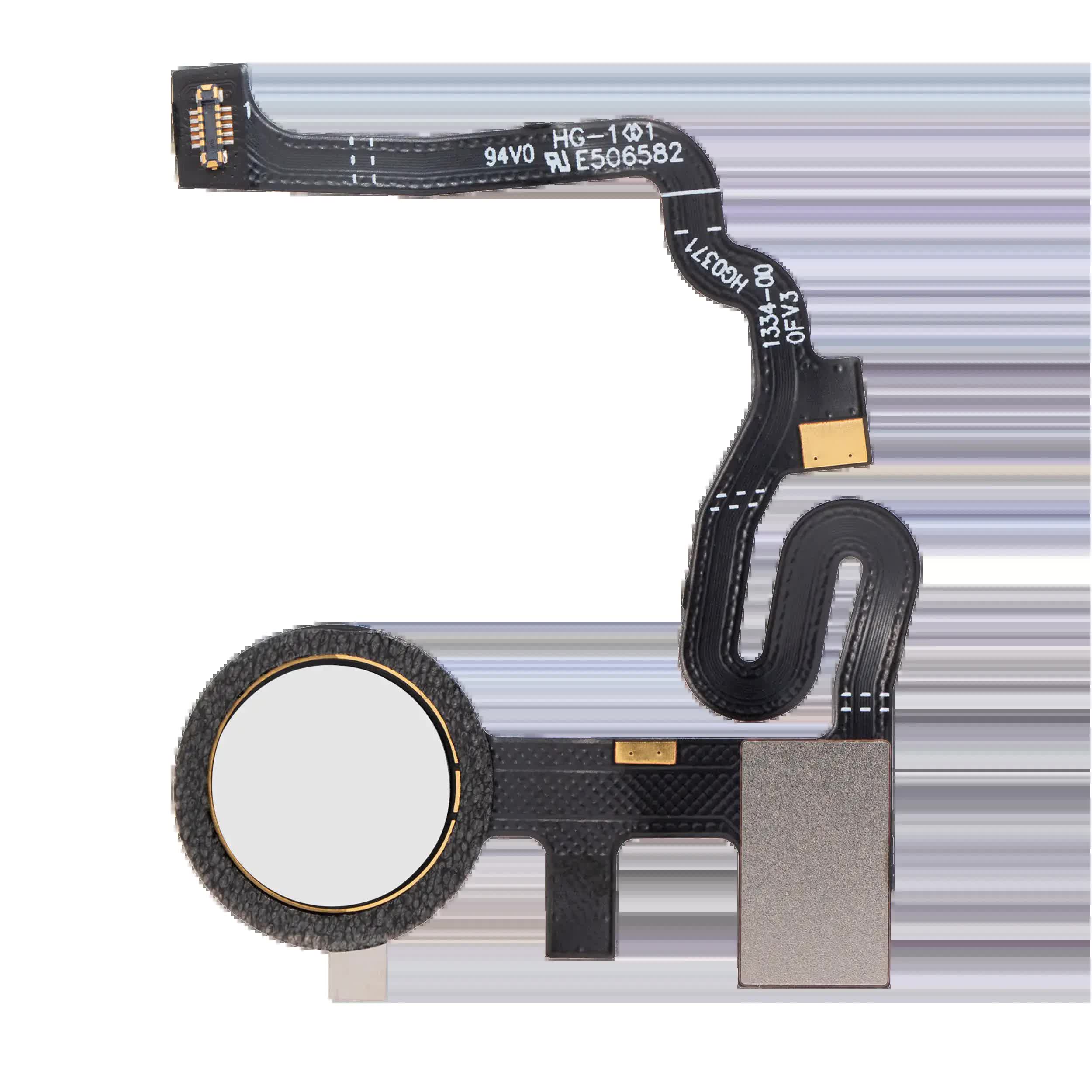 Fingerabdrucksensor mit Flexkabel für Google Pixel 4a / 4a 5G (Clearly White)