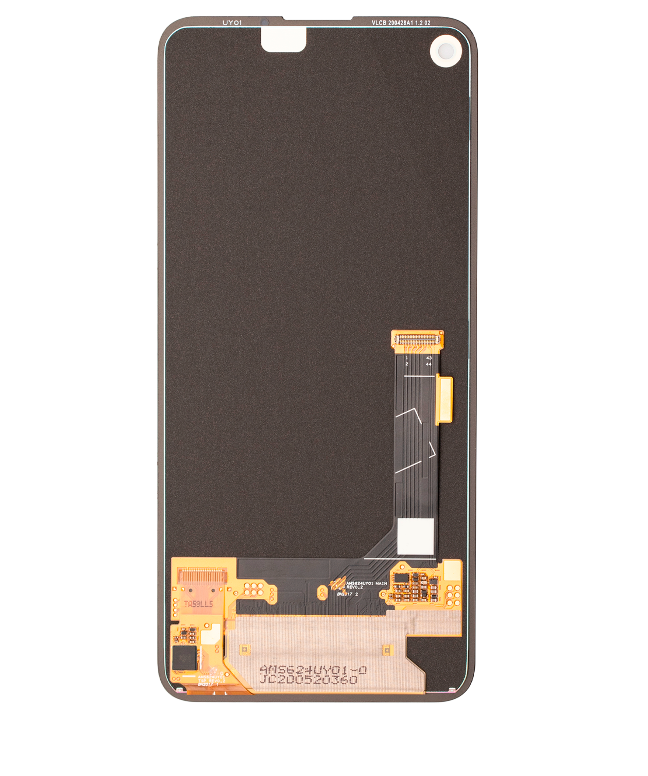 OLED Display ohne Rahmen für Google Pixel 4A 5G (Original) – Bild 3