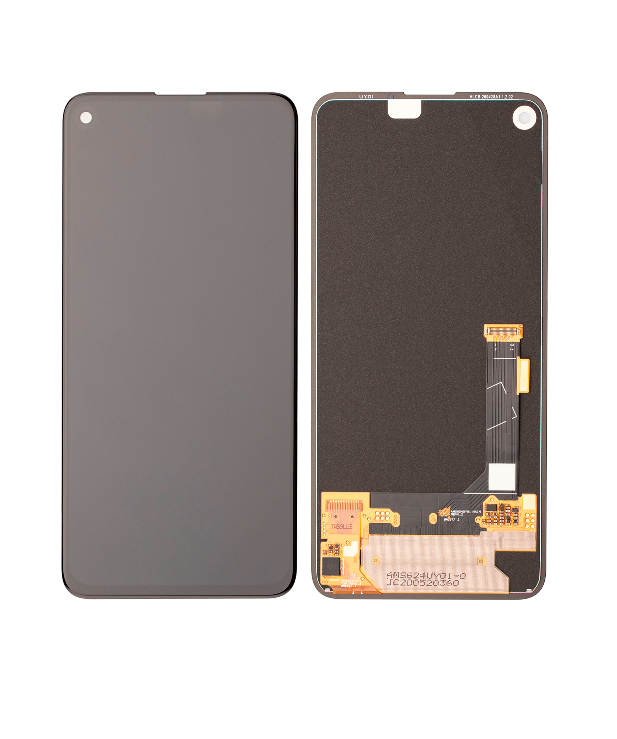 OLED Display ohne Rahmen für Google Pixel 4A 5G (Original) – Bild 4