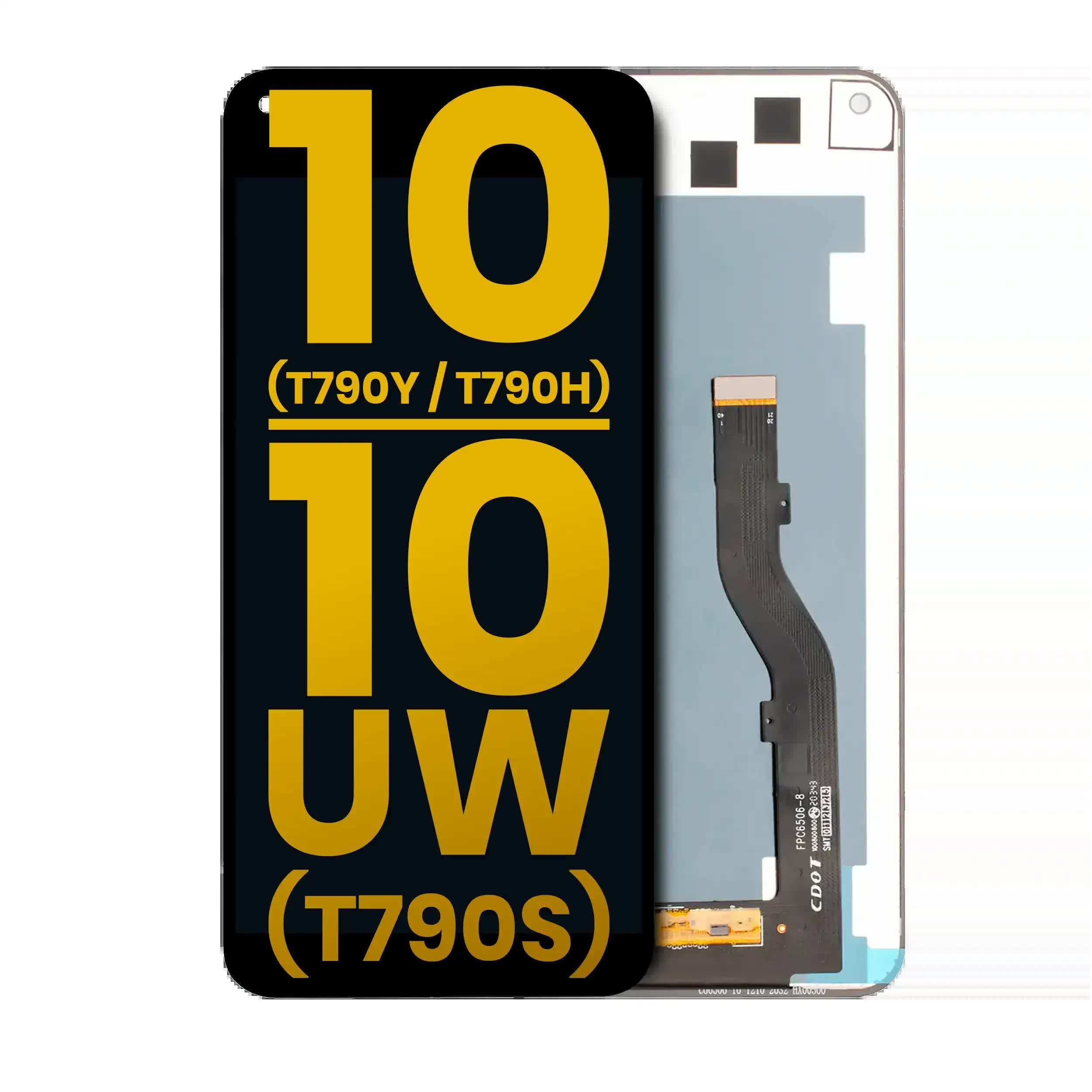 LCD Display ohne Rahmen für TCL 10 5G (T790Y / T790H) / TCL 10 5G UW (T790S) (professionell aufgearbeitet)