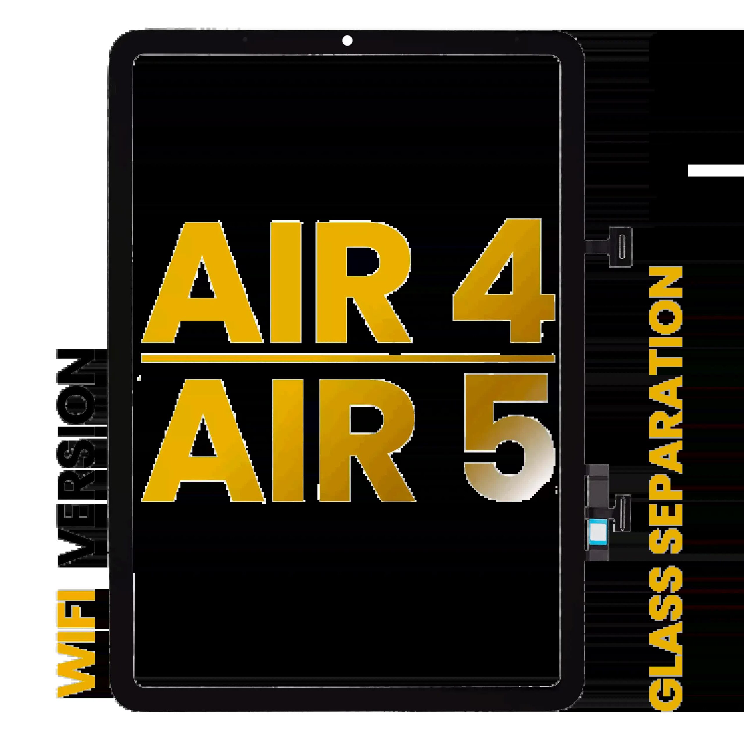 Touchscreen-Digitizer für iPad Air 4 / Air 5 (OCA vormontiert & Glas Separation erforderlich) (Premium) (nur WiFi)