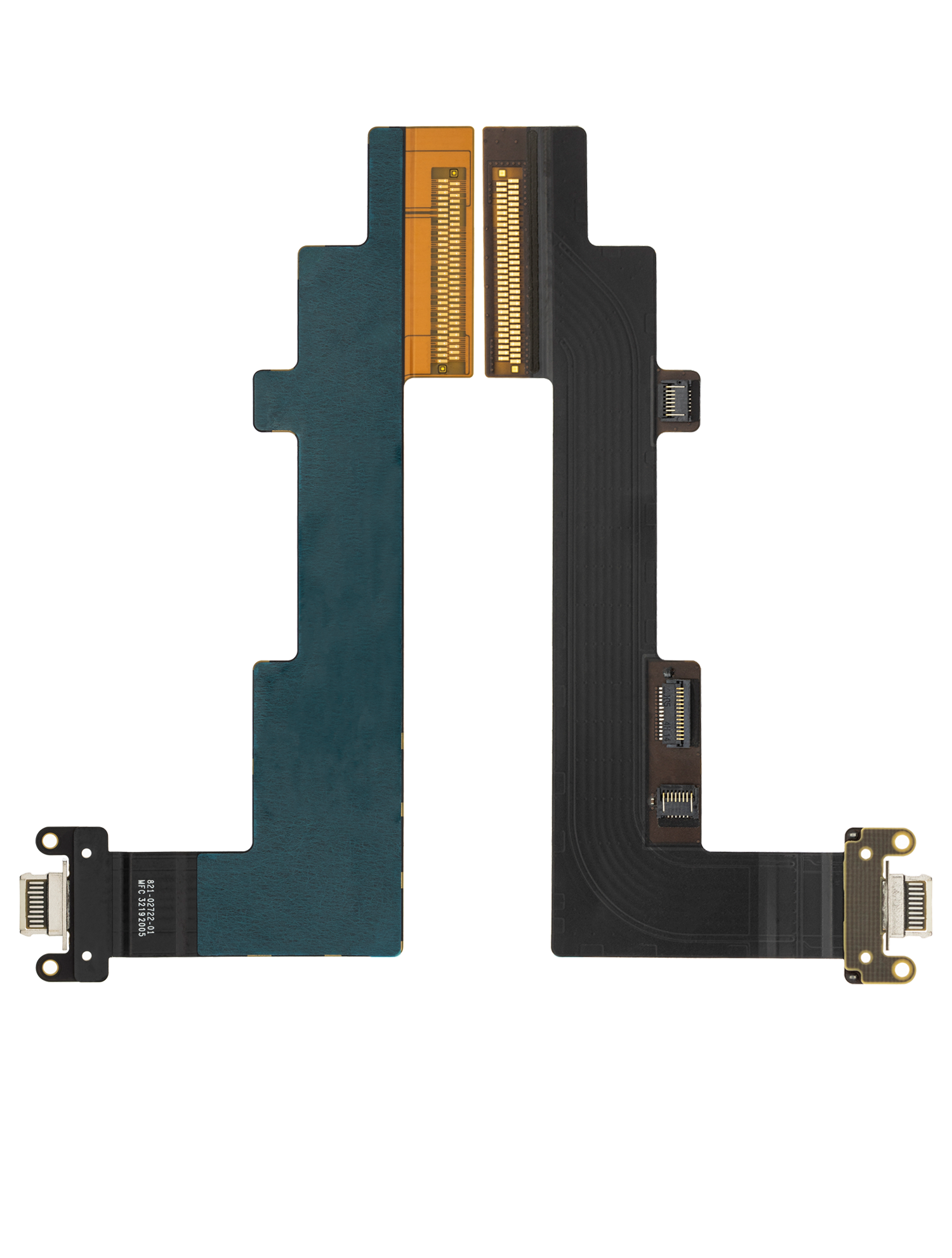 Ladebuchse Flexkabel für iPad Air 4 (nur WiFi) (Premium) (White (Weiß)) – Bild 3