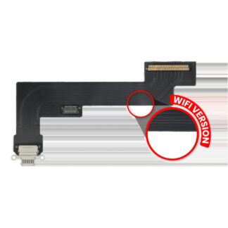 Ladebuchse Flexkabel für iPad Air 4 (nur WiFi) (Premium) (White (Weiß))