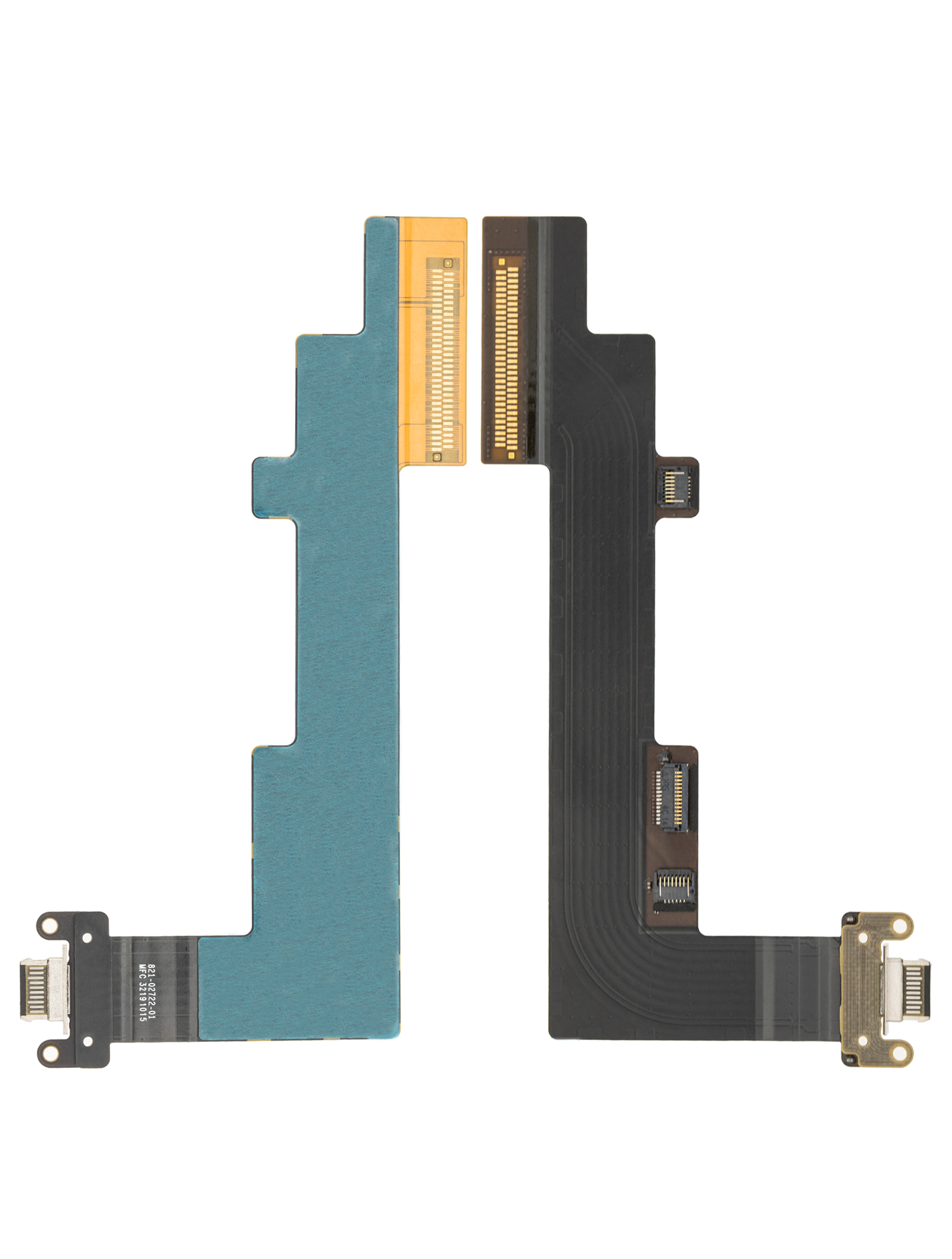 Ladebuchse Flexkabel für iPad Air 4 (nur WiFi) (Premium) (Black (Schwarz)) – Bild 2