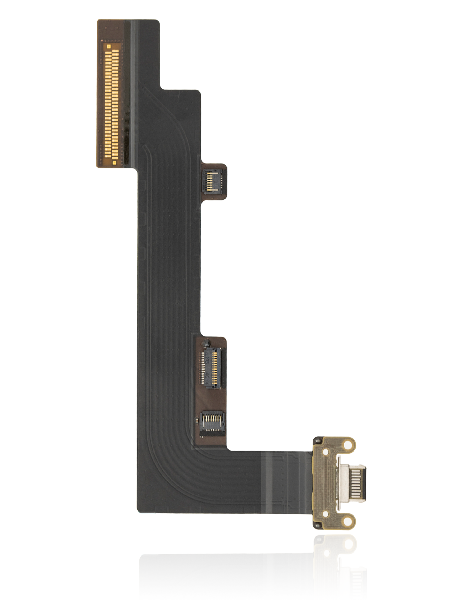 Ladebuchse Flexkabel für iPad Air 4 (nur WiFi) (Premium) (Black (Schwarz)) – Bild 3