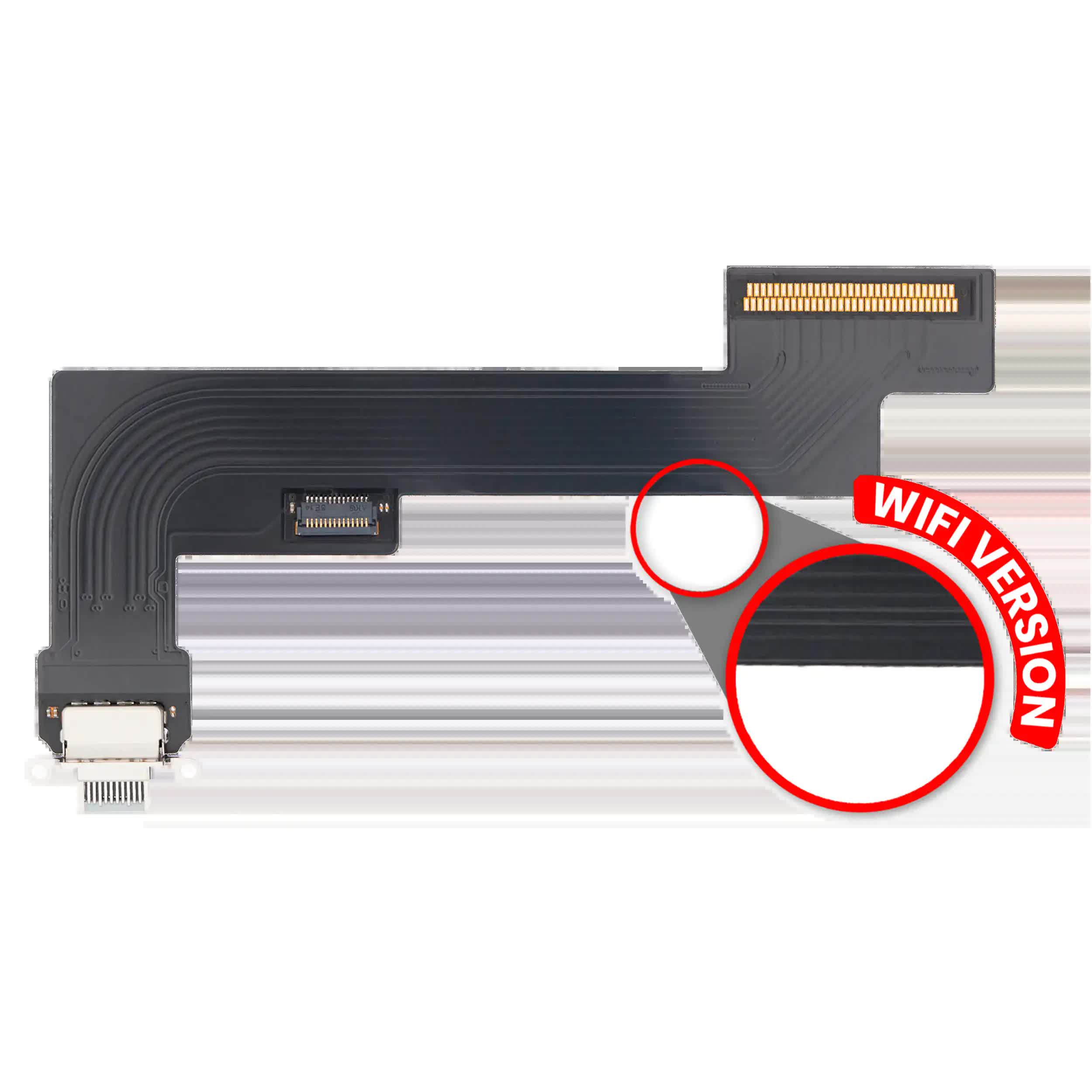 Ladebuchse Flexkabel für iPad Air 4 (nur WiFi) (Premium) (Sky Blue)