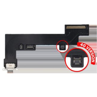 Ladebuchse Flexkabel für iPad Air 4 / iPad Air 5 (Cellular) (Premium) (Rose Gold)