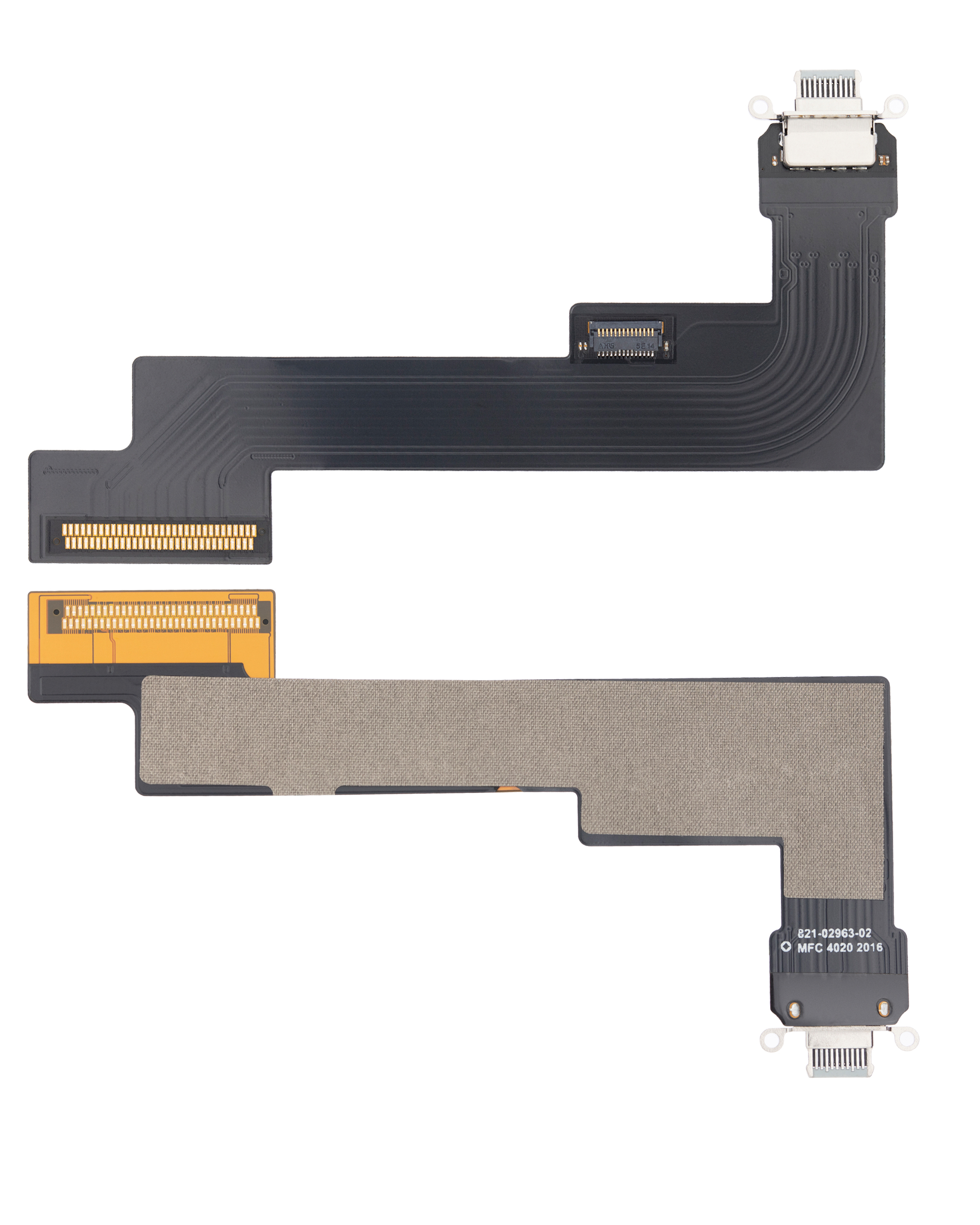 Ladebuchse Flexkabel für iPad Air 4 (nur WiFi) (Aftermarket Plus) (Sky Blue) – Bild 2