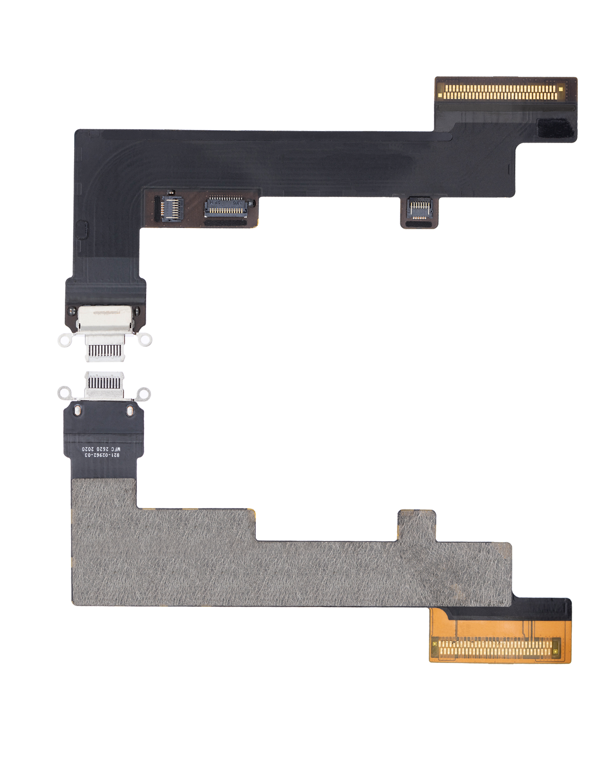 Ladebuchse Flexkabel für iPad Air 4 / iPad Air 5 (Cellular) (Premium) (White (Weiß)) – Bild 2