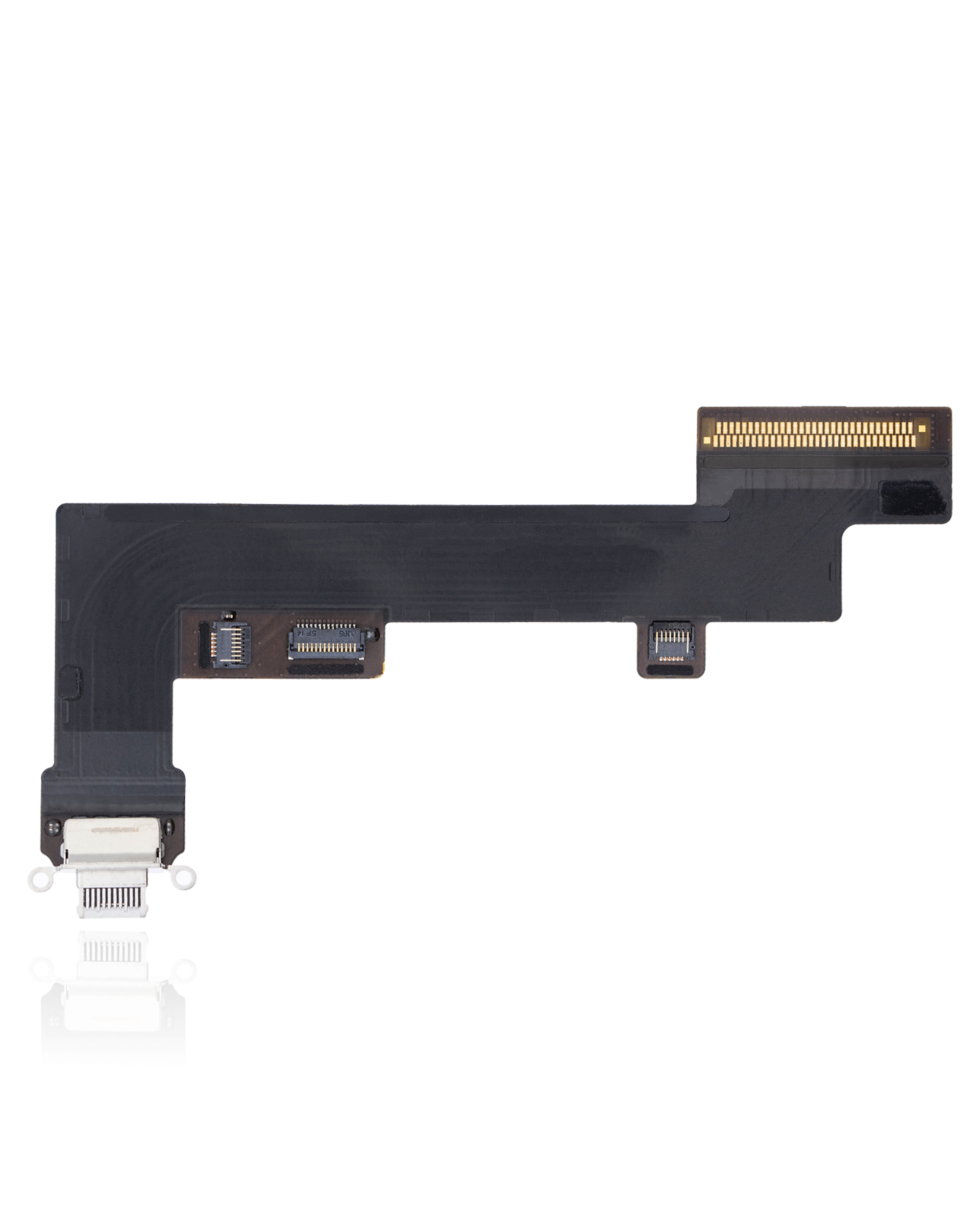 Ladebuchse Flexkabel für iPad Air 4 / iPad Air 5 (Cellular) (Premium) (White (Weiß)) – Bild 3
