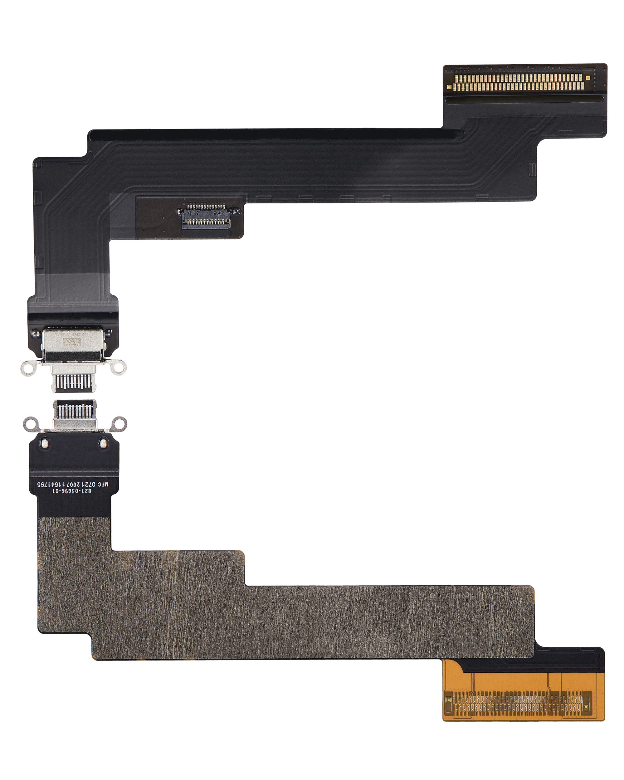 Ladebuchse Flexkabel für iPad Air 5 (nur WiFi) (Premium) (Space Gray) – Bild 2