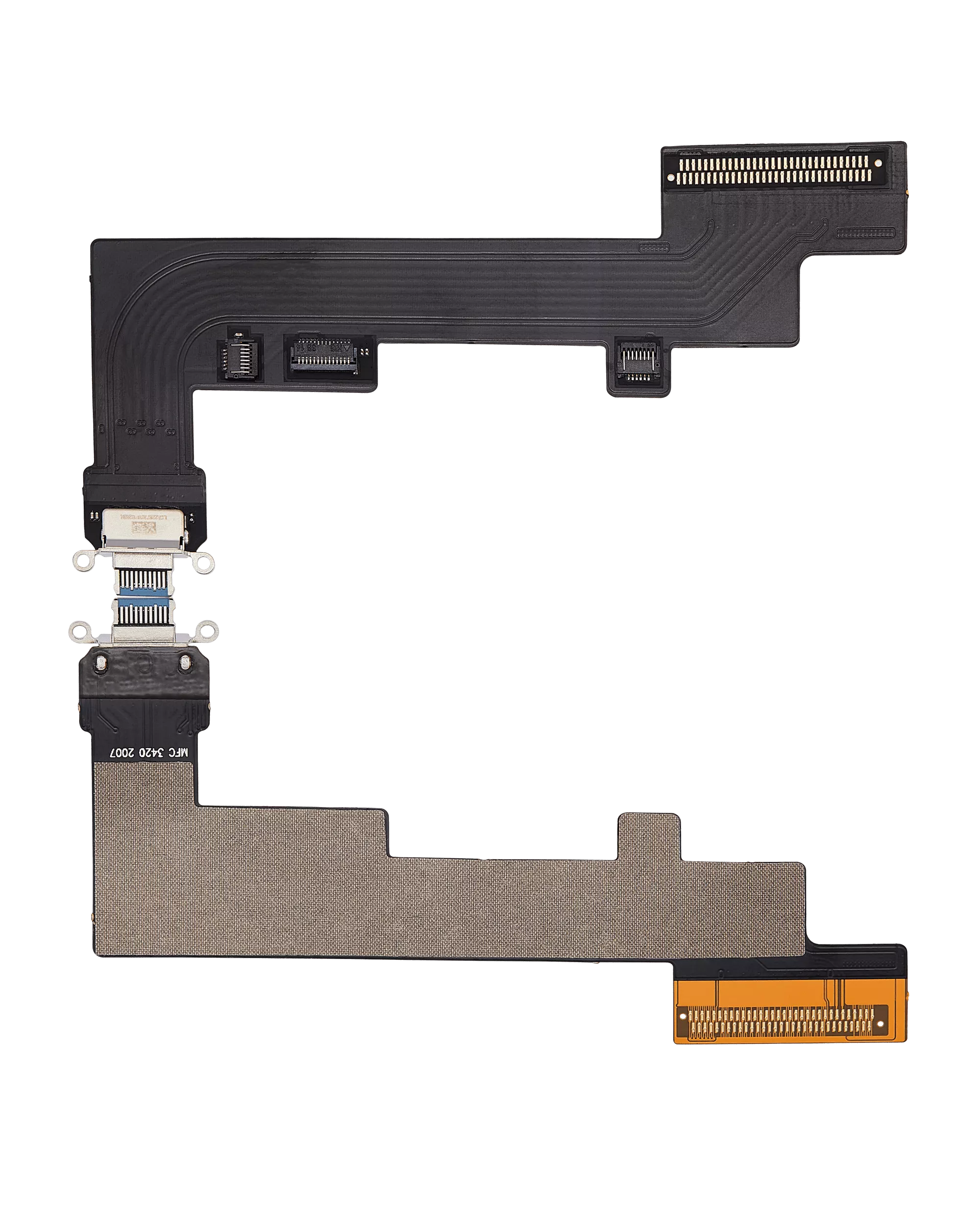 Ladebuchse Flexkabel für iPad Air 5 (Cellular) (Aftermarket Plus) (Blue (Blau)) – Bild 2