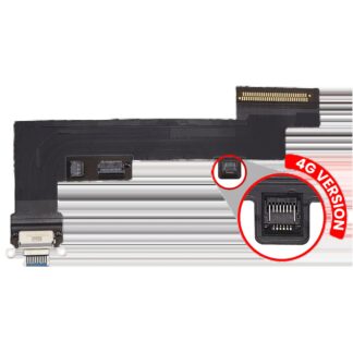 Ladebuchse Flexkabel für iPad Air 5 (Cellular) (Premium) (Blue (Blau))