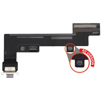 Ladebuchse Flexkabel für iPad Air 5 (Cellular) (ausgebautes Originalteil: Grade A) (Purple (Violett))