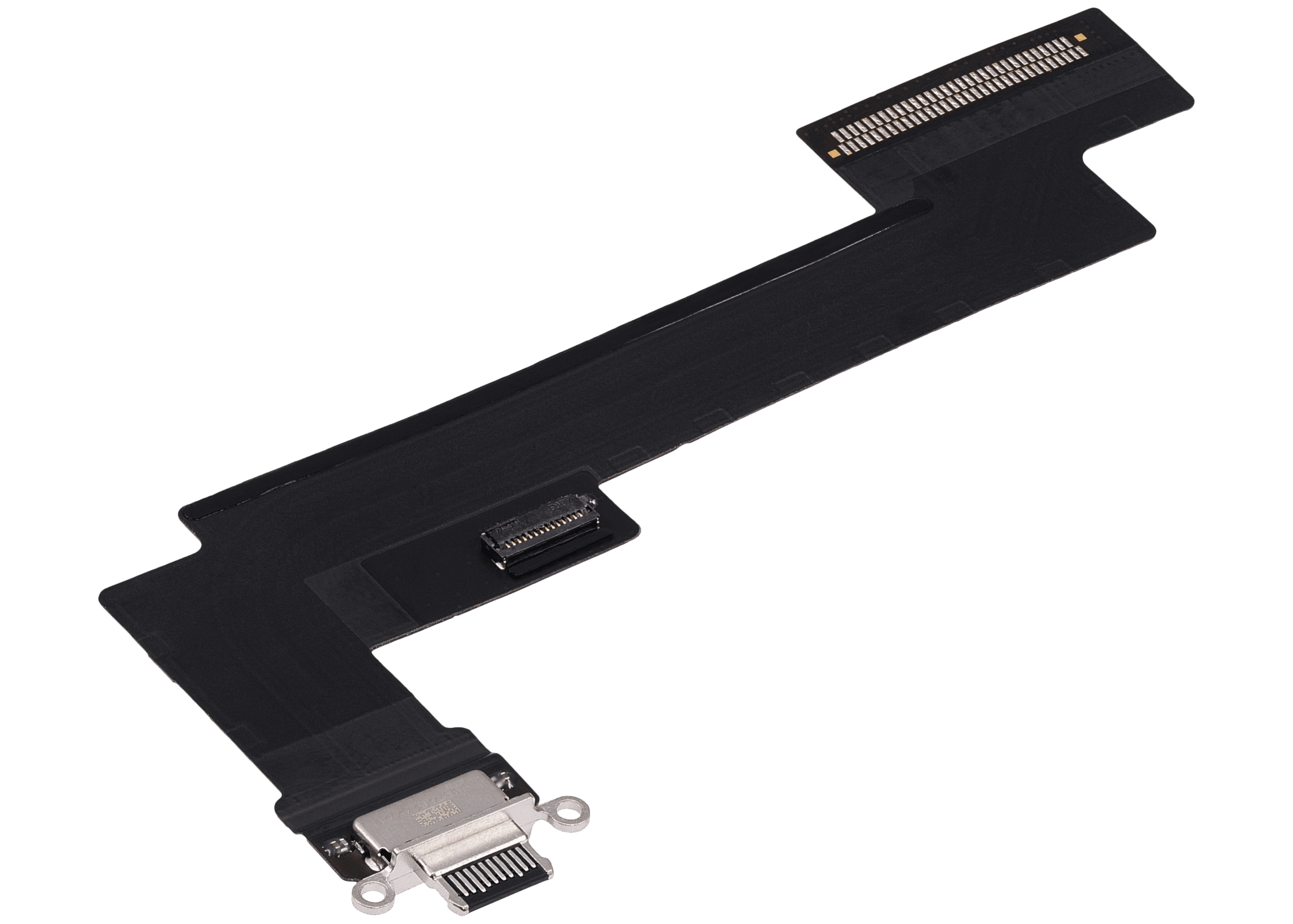 Ladebuchse Flexkabel für iPad Air 5 (nur WiFi) (ausgebautes Originalteil: Grade A) (Space Gray) – Bild 4